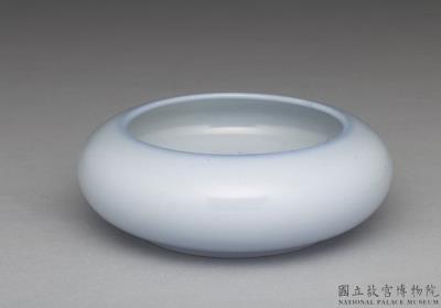 图片[2]-Brush washer with sky blue glaze, Qing dynasty, Kangxi reign (1662-1722)-China Archive